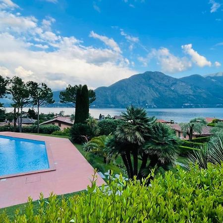 Lake View, Swimming Pool, Tennis Court And Private Parking Mezzegra Buitenkant foto