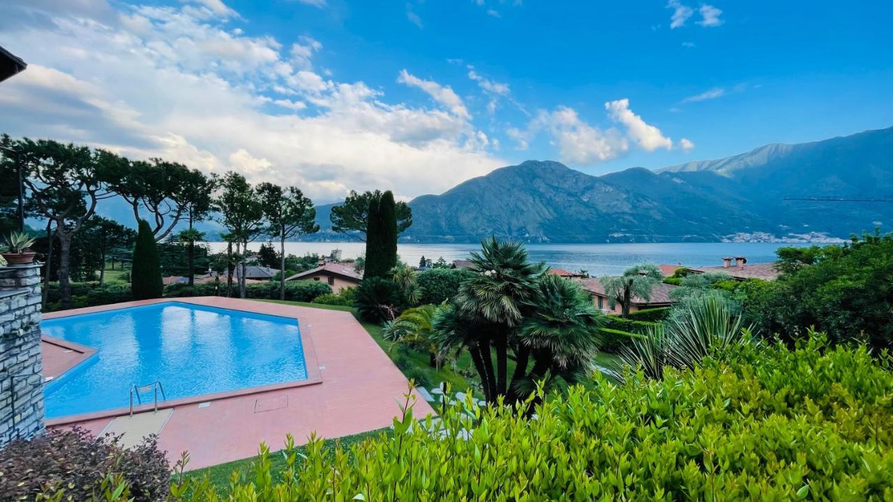 Lake View, Swimming Pool, Tennis Court And Private Parking Mezzegra Buitenkant foto