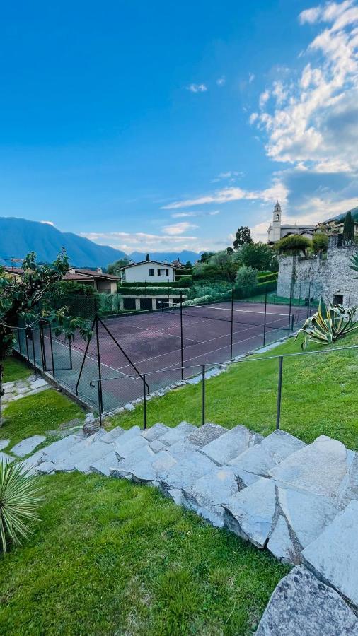 Lake View, Swimming Pool, Tennis Court And Private Parking Mezzegra Buitenkant foto