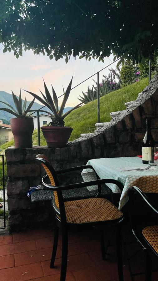 Lake View, Swimming Pool, Tennis Court And Private Parking Mezzegra Buitenkant foto